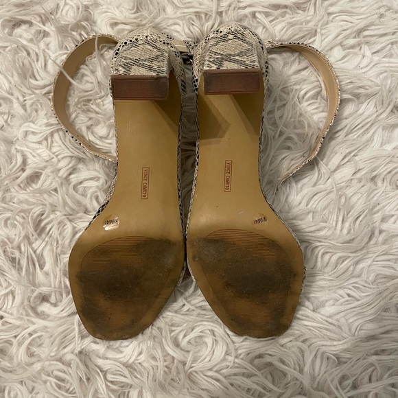 Vince Camuto Snake Print Bendiva Heels - Picture 4 of 4